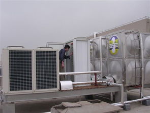 廠家直銷5匹空氣源熱泵熱水工程 高效節(jié)能的機電設備解決方案